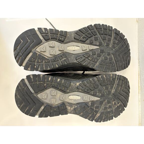 Keen Aphlex Men’s Keen Dry Waterproof Shoes Black/Red Size 8.5 Hiking Outdoors - Picture 12 of 12